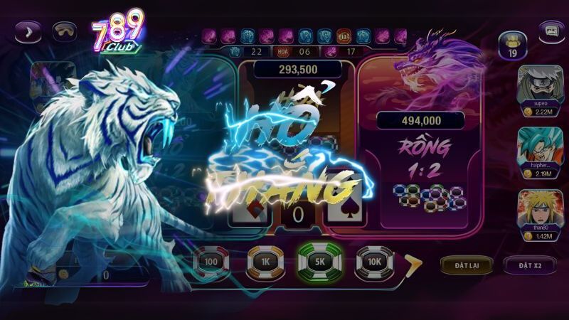 Tại Sao Rồng Hổ 789Club Được Nhiều Người Chơi Ưa Chuộng